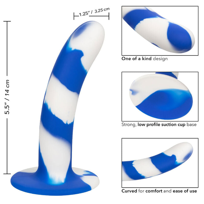 CALEXOTICS - ADMIRAL FLEXIBLER SWIRL-DILDO