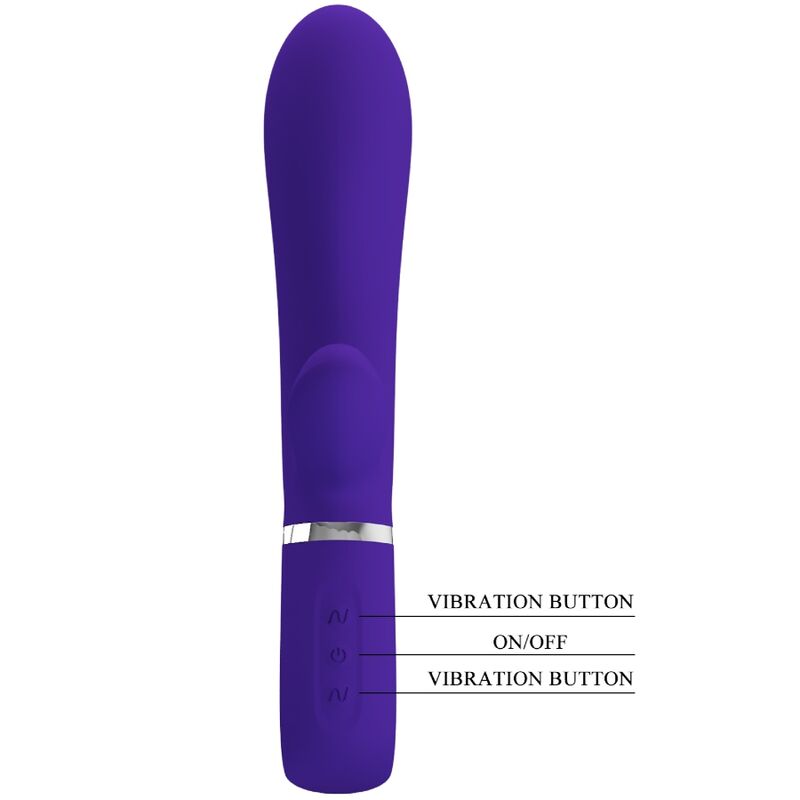 PRETTY LOVE - G-SPOT THOMAS PURPLE MULTIFUNKTIONSVIBRATOR