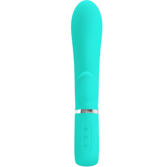 PRETTY LOVE - G-SPOT THOMAS AQUA GREEN MULTIFUNKTIONSVIBRATOR