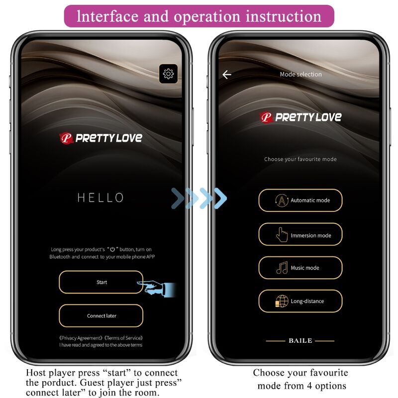 PRETTY LOVE - AUGUST GLOBAL DISTANCE DOUBLE PLEASURE VIBRATOR