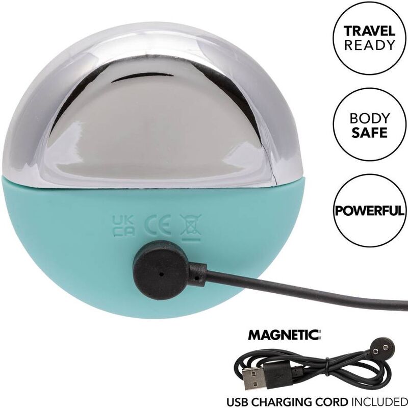 CALEXOTICS – OVATION DAPLAUSE STIMULATOR AQUA GREEN