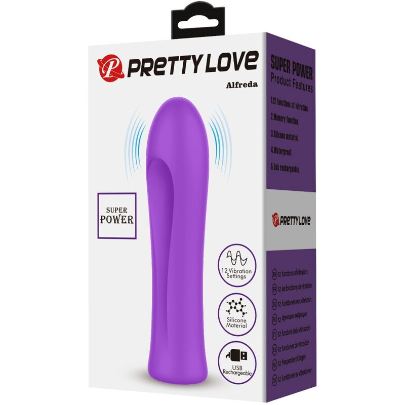 SCHÖNE LIEBE – ALFREDA SUPER LEISTUNGSSTARKER AQUA-VIOLET-VIBRATOR