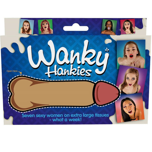 SPENCER & FLEETWOOD – WANKY HANKIES 7 EXTRA GROßES TASCHENTUCH FÜR FRAUEN