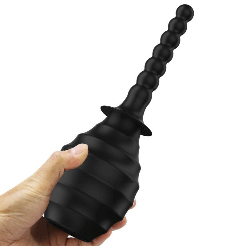 MR PLAY – LEISTUNGSSTARKER FERNGESTEUERTER VIBRATOR SCHWARZER ANALSTECKER
