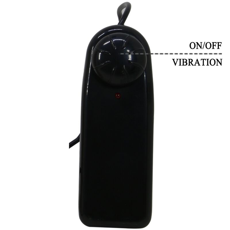 PRETTY LOVE - MARION UNIVERSAL SLIP HARNESS MIT VIBRIERENDEM DILDO 19 CM BRAUN