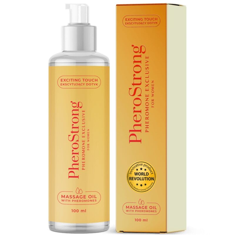 PHEROSTRONG – EXKLUSIVES MASSAGEÖL FÜR FRAUEN 100 ML