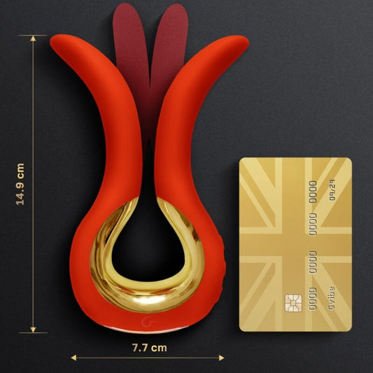 G-VIBE – GVIBE MAXI VIBRATOR MIT ZWEI FLEXIBLEN ENDEN KORALLE