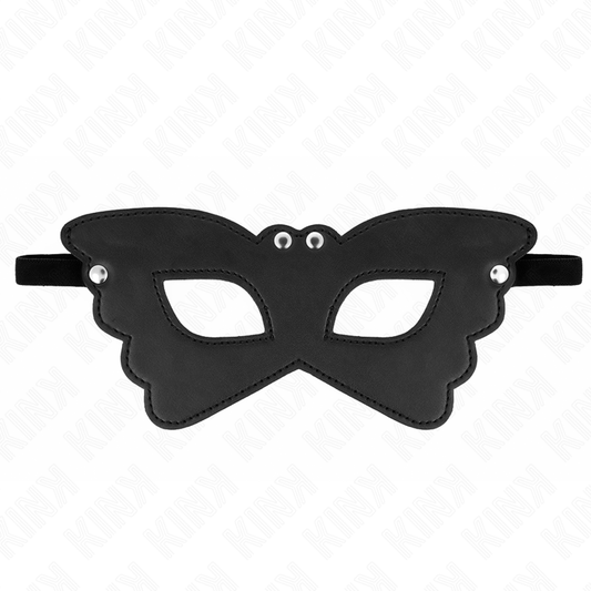 KINK – SCHMETTERLINGSFORM-LEDERMASKE 20 x 9 CM