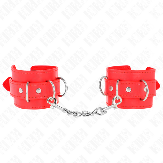 KINK – 3 VERSTELLBARE HANDGELENKGERÄTE ROT 17,5-25 CM X 6 CM