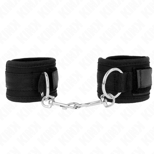 KINK – VERSTELLBARE SCHWARZE HANDGELENKSTÜTZE 18-35 CM X 6 CM