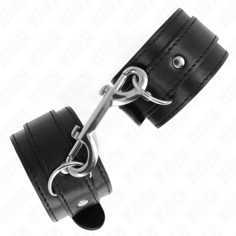 Knick – Handgelenke – Reihe einzelner schwarzer Nieten, verstellbar von 17–28 cm x 5 cm