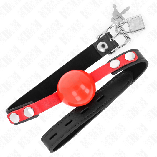 KINK - WEICHER TPE-BALL 4 CM Knebel MODELL 4 60 x 2 CM VERSTELLBAR 37-52 CM