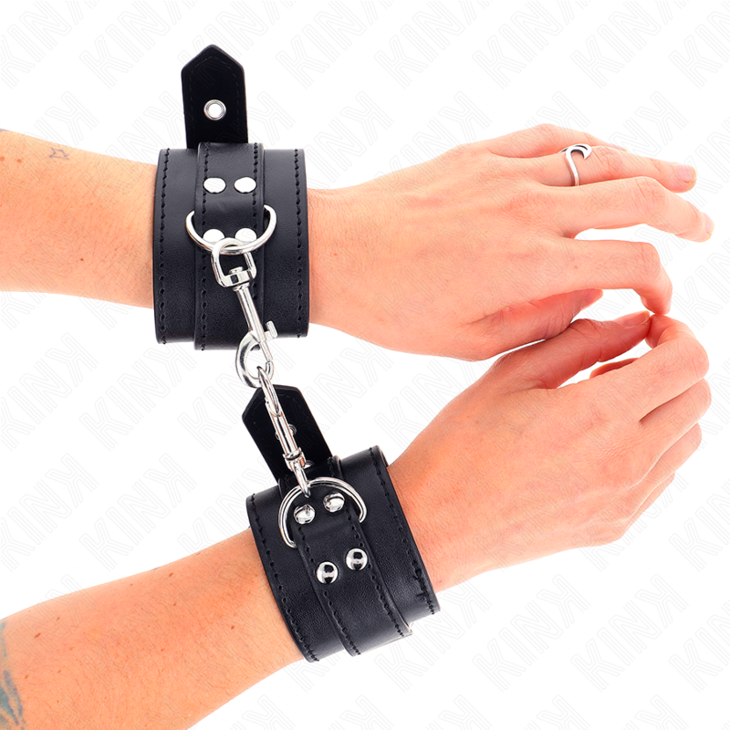 KINK – HANDGELENKSTÜTZE MIT NIETEN 35 X 6 CM