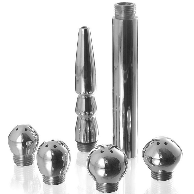 METALLHART - VAGINAL-/ANAL-REINIGUNGSSET 5-TLG