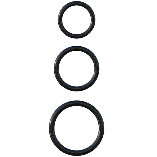 FANTASY C-RINGZ – STAMINA-SET AUS SILIKON 3 RINGE