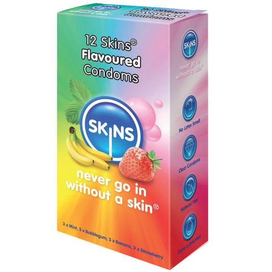 SKINS - KONDOMAROMEN 12ER PACK