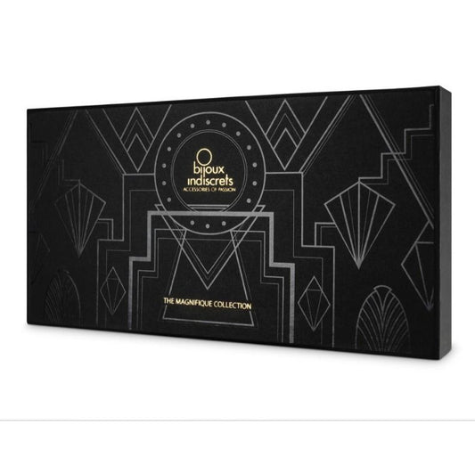 SCHMUCK – PRÄCHTIGE GOLDENE METALL-HALSKETTE MIT FRANSEN