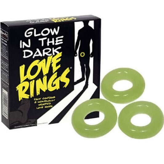 SPENCER & FLEETWOOD – PACK 3 FLUORESZIERENDE RINGE