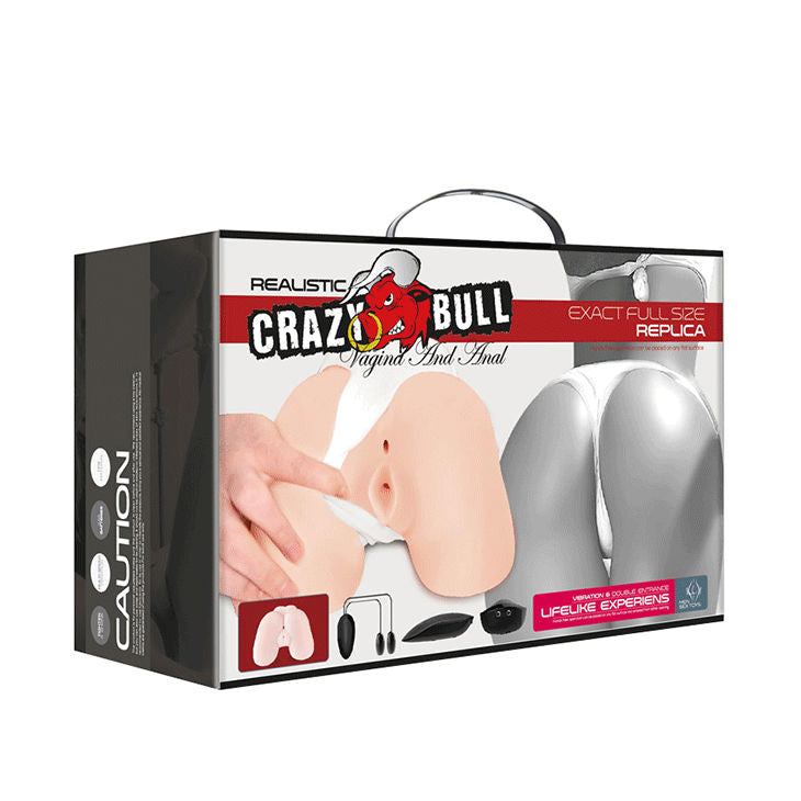 CRAZY BULL – REALISTISCHE VAGINA UND ANUS MIT VIBRATIONSPOSITION 5