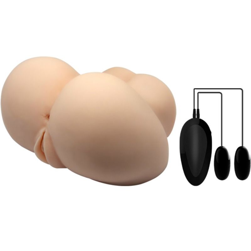 CRAZY BULL – REALISTISCHE VAGINA UND ANUS MIT VIBRATIONSPOSITION 6