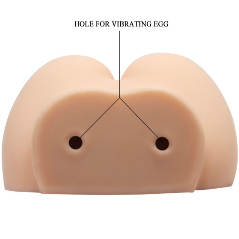 CRAZY BULL – REALISTISCHE VAGINA UND ANUS MIT VIBRATIONSPOSITION 6