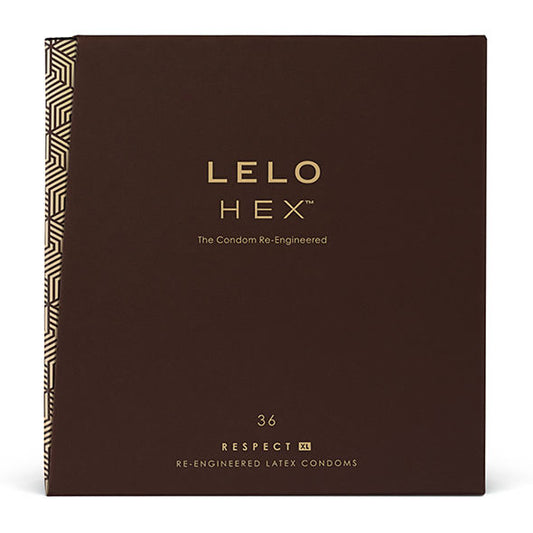 LELO - HEX RESPECT XL KONDOME 36 PACK