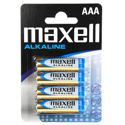 MAXELL - AAA-BATTERIE 4 STÜCK