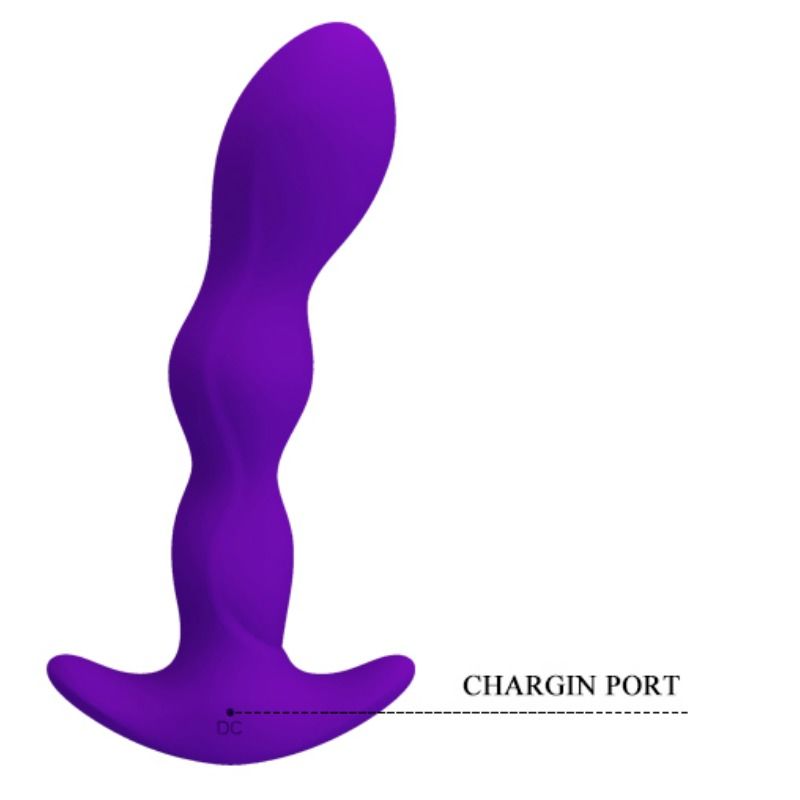 PRETTY LOVE - ANALMASSAGER 12 VIBRATIONSMODI FLIEDER