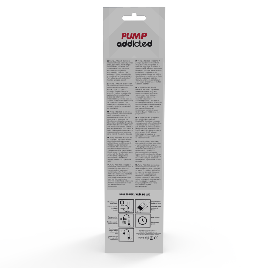 PUMP ADDICTED – RX3 TRANSPARENT