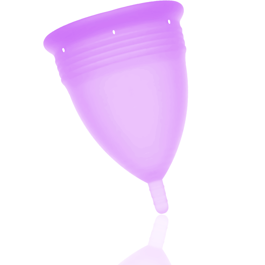STERCUP – FDA-SILIKON-MENSTRUALCUP FLIEDER – GRÖSSE L