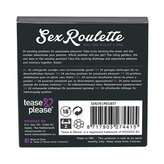 TEASE & PLEASE - SEX-ROULETTE KAMASUTRA