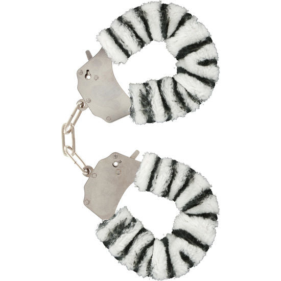 TOYJOY – FURRY FUN BONDAGE ZEBRA-MANSCHETTEN
