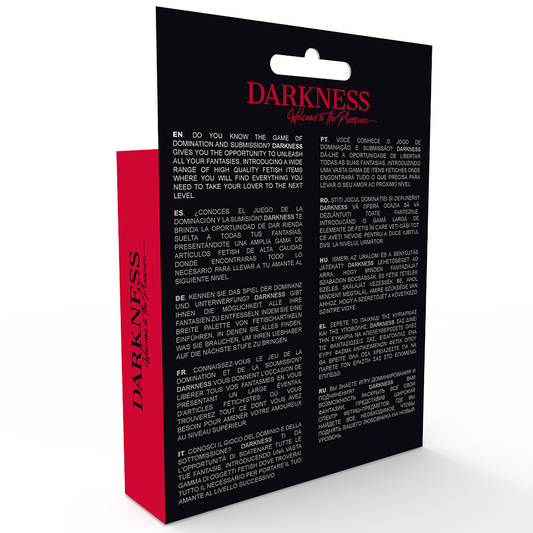 DARKNESS – GESCHIRR MIT EINER LÖCHERGRÖSSE