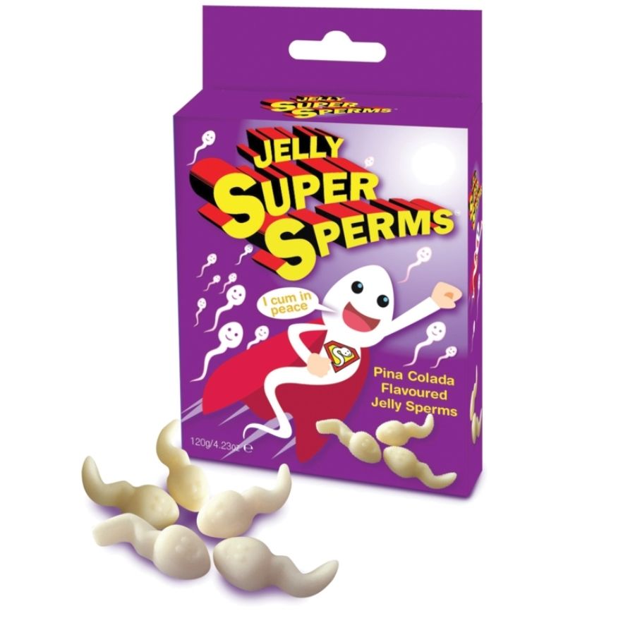 SPENCER & FLEETWOOD - JELLY SUPER SPERM GUMMI SPERMA FORM 120 GR