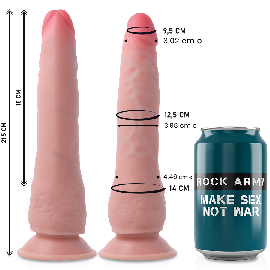 ROCKARMY - CRUSADER DOUBLE DENSITY 21,5 CM -O- 4,46 CM