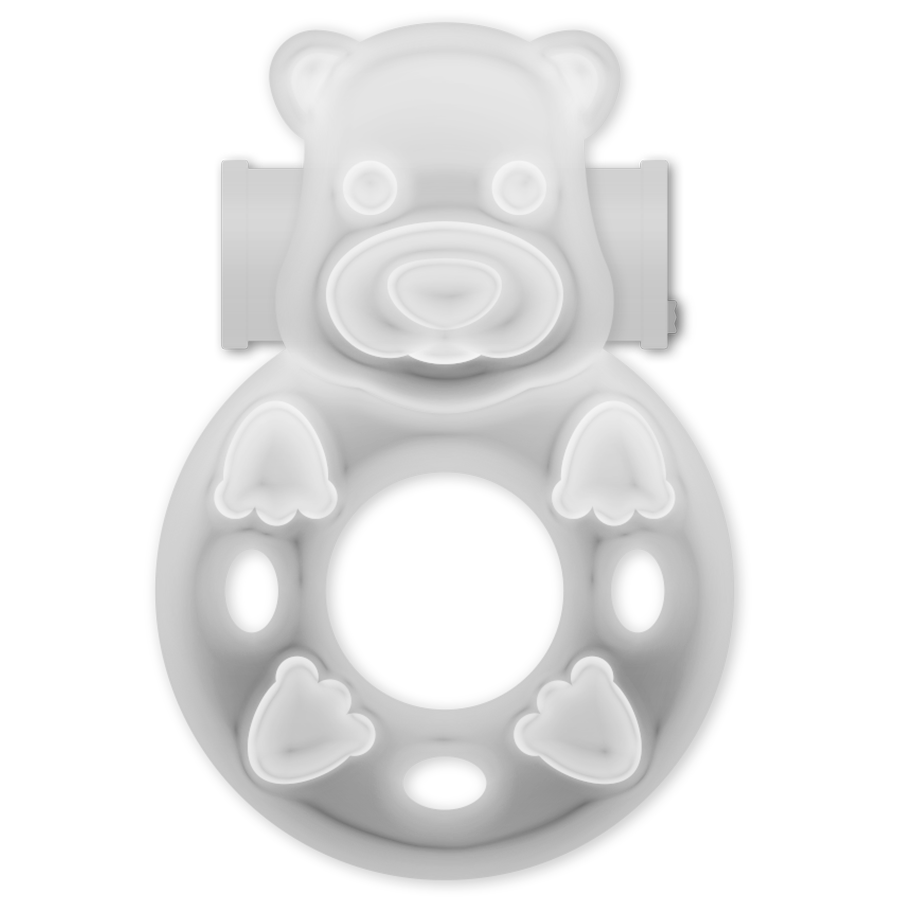 LÄSSIGE LIEBE – 26 TRANSPARENTER BUNNY-VIBRATORRING