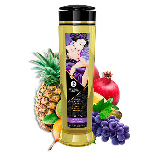 SHUNGA - LIBIDO EROTISCHES MASSAGEÖL 240 ML