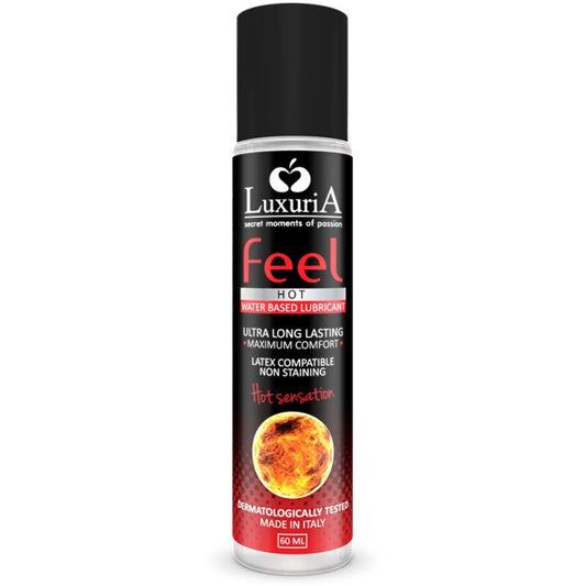 INTIMATELINE - LUXURIA WASSERBASIERTES SCHMIERMITTEL FEEL HOT SENSATION 60 ML