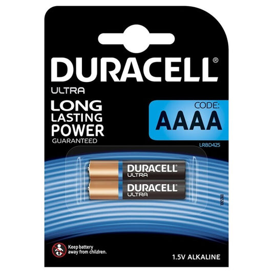 DURACELL - ULTRA POWER ALCALINA AAAA MX2500 1,5 V BATTERIE 2 EINHEITEN