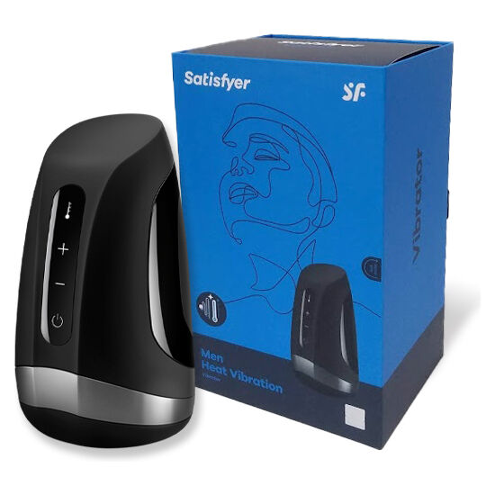 SATISFYER - MÄNNER MASTURBATOR WÄRMEVIBRATION