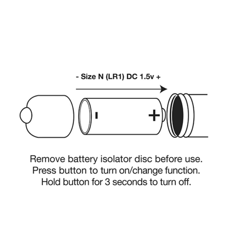 ROCKS-OFF – MIDNIGHT METAL RO-80MM VIBRATIONSBALL