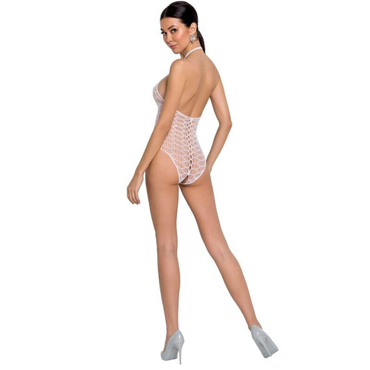 LEIDENSCHAFT - FRAU BS087 BODYSTOCKING BLANCO TALLA UNICA