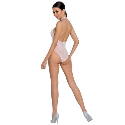 PASSION – DAMEN BS088 SCHWARZER BODYSTOCKING, EINE GRÖSSE