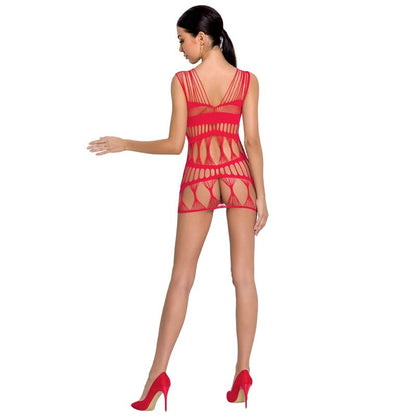LEIDENSCHAFT - FRAU BS089 BODYSTOCKING ROJO TALLA UNICA