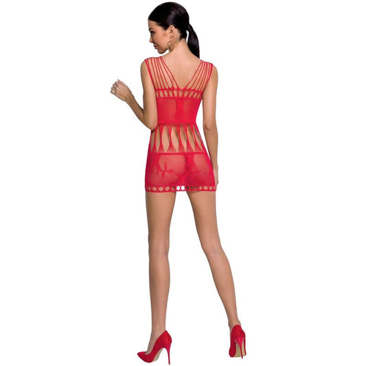 LEIDENSCHAFT - FRAU BS090 BODYSTOCKING ROJO TALLA UNICA