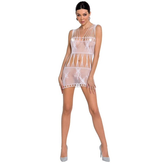 LEIDENSCHAFT - FRAU BS090 BODYSTOCKING BLANCO TALLA UNICA