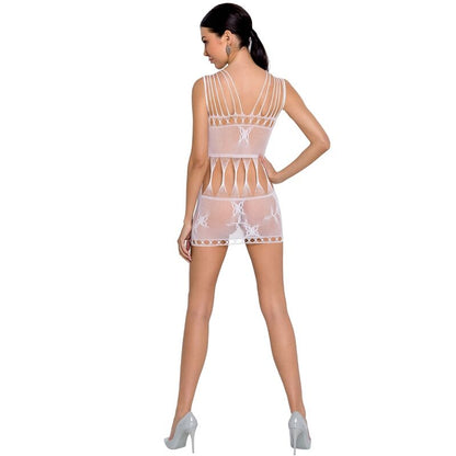 LEIDENSCHAFT - FRAU BS090 BODYSTOCKING BLANCO TALLA UNICA
