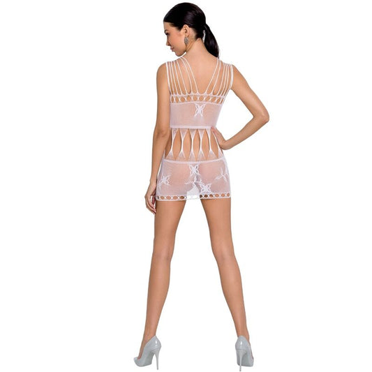LEIDENSCHAFT - FRAU BS090 BODYSTOCKING BLANCO TALLA UNICA