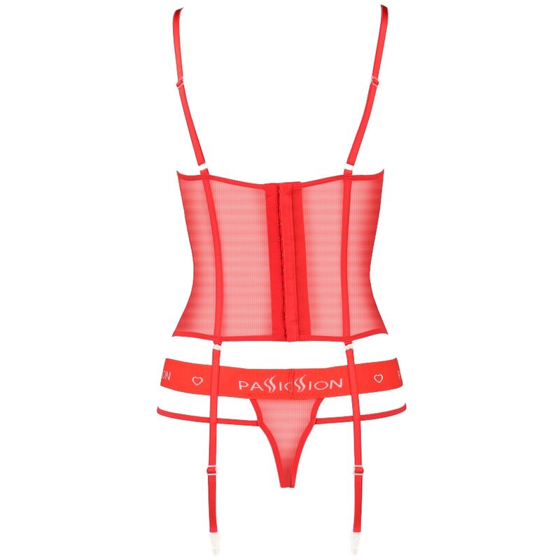 LEIDENSCHAFT - KYOUKA KORSETT ROJO S/M