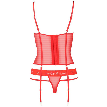 LEIDENSCHAFT - KYOUKA KORSETT ROJO S/M